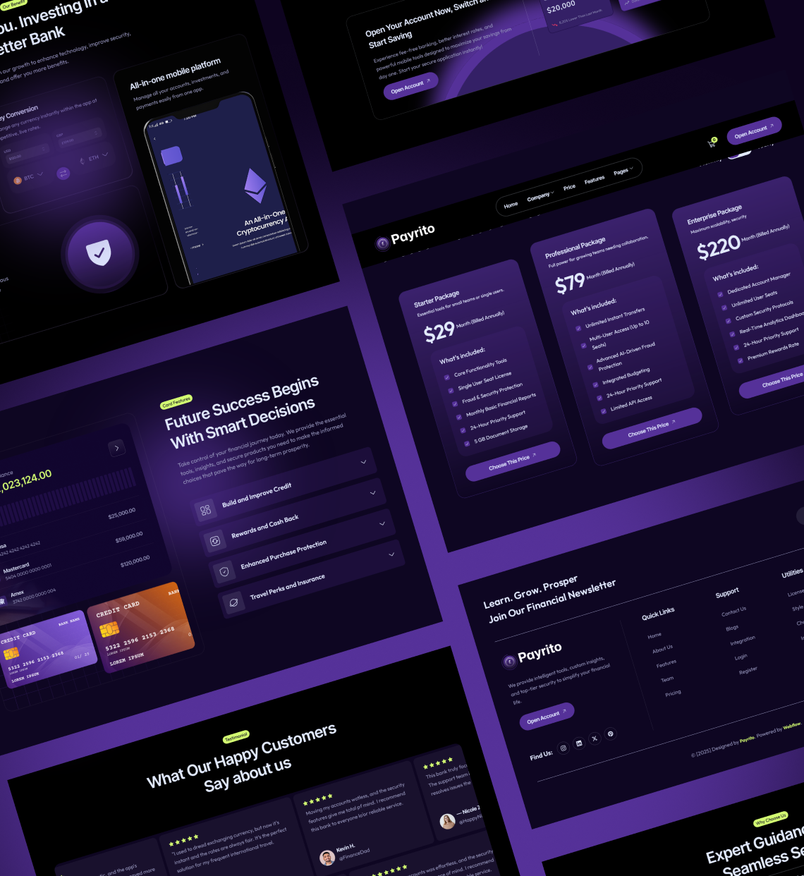 Payrito – Technology Figma Template
